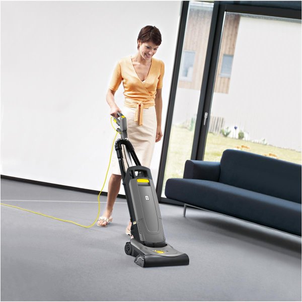 Kärcher Teppichsauger CV 38/2 39 x 121,5 x 37 cm (B x H x T) 5,5l anthrazit/schwarz/gelb