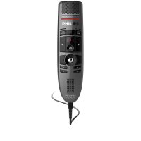 Philips Diktiermikrofon SpeechMike Premium LFH3500 45 x 175 x 32 mm (B x H x T) USB 2.0 Aufnahme: 200-12.000, Wiedergabe: 300-7.500 Hz inkl. USB-Kabel, Mikrofonhalter, Kurzanleitung Kunststoff, antimikrobiell