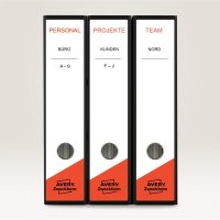 Avery Zweckform Ordnerrückenetikett ultragrip breit/lang 59 x 297 mm (B x H) selbstklebend mit Griffloch weiß 90 Etik./Pack.