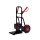 pro-bau-tec Sackkarre PU-1-2-3 49 x 113,5 x 53 cm (B x H x L) 200kg Stahl, pulverbeschichtet schwarz/rot