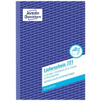 Avery Zweckform Lieferschein 721 DIN A5 nicht selbstdurchschreibend 3 x 50 Bl.
