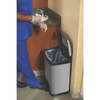 Rubbermaid Abfalleimer Tretabfalleimer Slim Jim Metall...