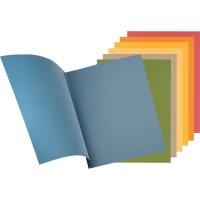 Falken Aktendeckel DIN A4 250g/m² Manilakarton dunkelblau 100 St./Pack.