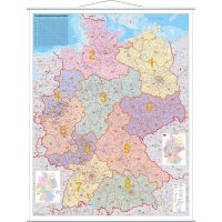 FRANKEN Postleitzahlentafel 97 x 137 cm (B x H)...