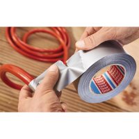 tesa® Gewebeband extra Power® Universal Innenbereich, Außenbereich 50 mm x 50 m (B x L) schwarz