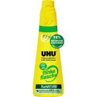 UHU® Alleskleber flinke Flasche ReNATURE auswaschbar...