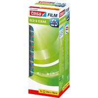 tesa Klebefilm Eco&Clear 57074-00000-00 19mmx33m 8...