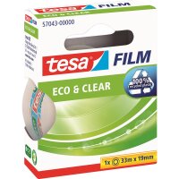 tesa Klebefilm tesafilm Eco&Clear 57043-00000 19mmx33m