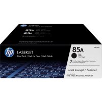 HP Toner CE285AD 85A 1.600Seiten schwarz 2 St./Pack.
