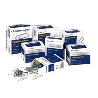 Soennecken Aktenklammer 1061 50mm gewellt verzinkt 100 St./Pack.