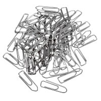 Soennecken Büroklammer spitze Form 32mm Metall,...