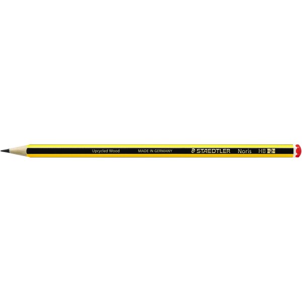 STAEDTLER Bleistift Noris 120-2 HB sechskantform gelb/schwarz