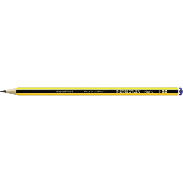 STAEDTLER Bleistift Noris 120-3 H sechskantform gelb/schwarz