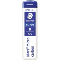 STAEDTLER Feinmine Mars micro carbon 250 07-B 0,7mm 12...