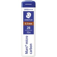 STAEDTLER Feinmine SM250 05-2B Micro Hi-Polymer 0,5mm...