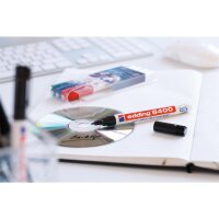 edding CD/DVD-Marker 8400 4-8400001 0,5-1mm Rundspitze sw
