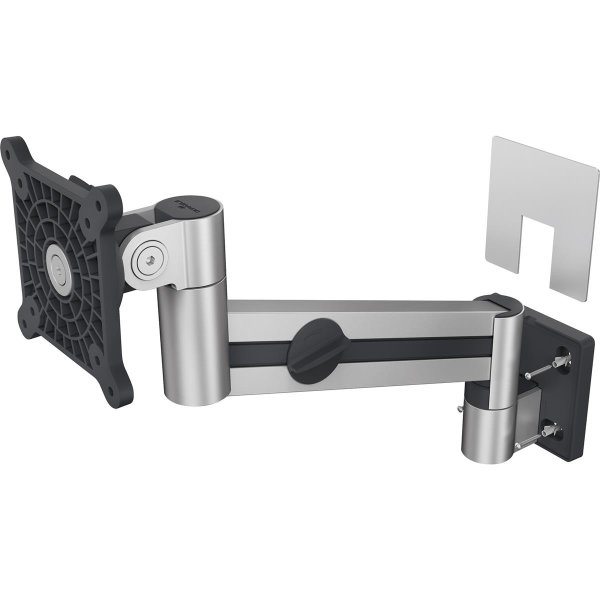 DURABLE Monitorschwenkarm PRO 29 x 35 x 12 cm (B x H x T) 3-8kg Aluminium/Kunststoff silber metallic