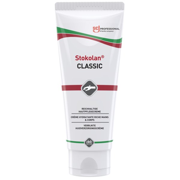 SC Johnson PROFESSIONAL Hautpflegecreme Stokolan® CLASSIC dermatologisch getestet silikonfrei Tube 0,1l