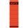 Leitz Ordneretikett 16420025 kurz/breit Papier rot 10 St./Pack.