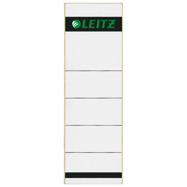 Leitz Ordneretikett 16420085 kurz/breit Papier grau 10 St./Pack.