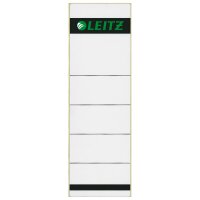 Leitz Ordneretikett 16420085 kurz/breit Papier grau 10...