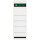 Leitz Ordneretikett 16420085 kurz/breit Papier grau 10 St./Pack.