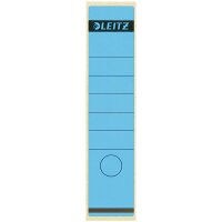 Leitz Ordneretikett 16400035 lang/breit Papier blau 10...