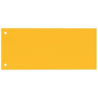 Bene Trennstreifen 201950GE Karton gelb 100 St./Pack.
