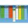 ELBA Ordneretikett 100420950 breit/kurz sk rot 10 St./Pack.