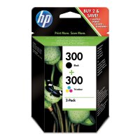 HP Tintenpatrone CN637EE 300 sw/c/m/y 2 St./Pack.