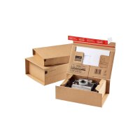 ColomPac Versandkarton POST-BOX CP067.06 33x12x29cm braun