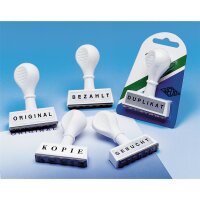 WEDO Textstempel KOPIE 19324 45mm Kunststoff weiß