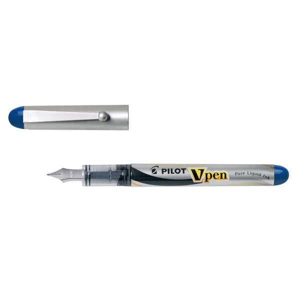 PILOT Füllfederhalter V-Pen 1132003 0,4mm blau