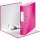 Leitz Ordner WOW 52mm DIN A4 Rückenschild: geklebt mit Schlitzen Werkstoff: Graupappe Material außen: Papier, laminiert Material innen: Papier, laminiert Farbe: pink