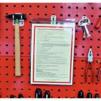 Leitz Sichttasche 40940000 DIN A4 0,2mm genarbt Öse PVC weich farblos