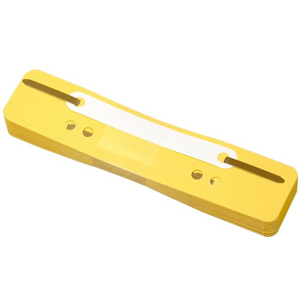 Soennecken Heftstreifen 3175 kurz Kunststoffdeckl. ge 25 St./Pack.