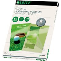 Leitz Laminierfolie UDT 74780000 DIN A4 80mic 100 St./Pack.