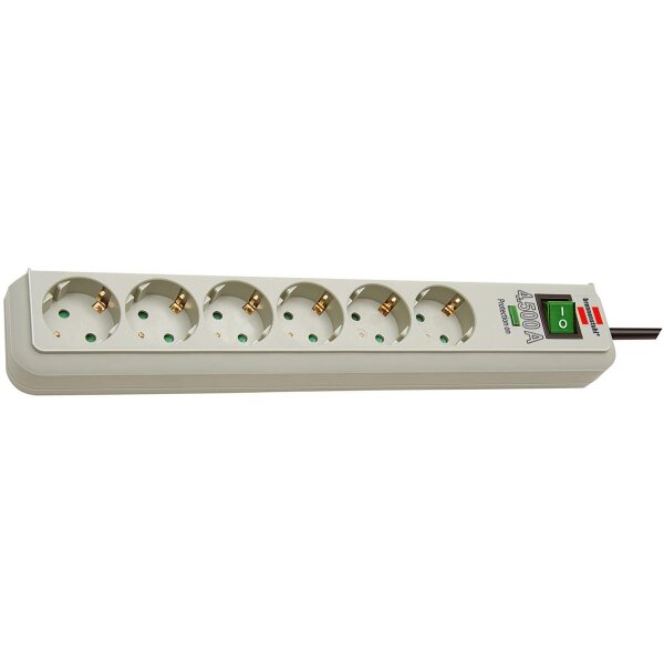 brennenstuhl Steckdosenleiste Eco-Line 1159750015 6fach grau