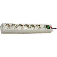 brennenstuhl Steckdosenleiste Eco-Line 1159750015 6fach grau