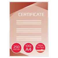 GBC® Laminierfolie Document™Pouch 216 x 303 mm (B x H) DIN A4 250µm glänzend 100 St./Pack.