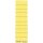 Leitz Beschriftungsschild 19010015 blanko 4zeilig gelb 100 St./Pack.