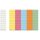 Leitz Beschriftungsschild 19010015 blanko 4zeilig gelb 100 St./Pack.