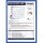 Franken Dokumentenhalter Frame It X-tra Line ITSA4M 03 DIN A4 blau