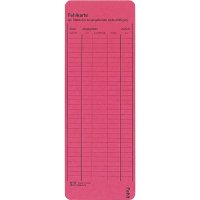 Leitz Einstellfehlkarte DIN A4 450g/m² Karton rot 50...