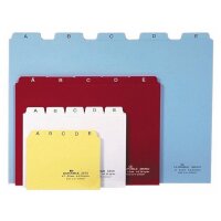 DURABLE Leitregister 365002 DIN A5 quer A-Z Kunststoff weiß