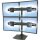ERGOTRON Monitorständer 33-324-200 für 4 Monitore schwarz