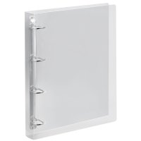 Veloflex Ringbuch Crystal DIN A4 Polypropylen transparent