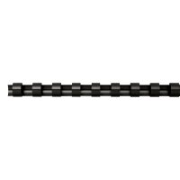 Fellowes Plastikbinderücken COMB 5345707 8mm schwarz...