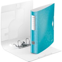 Leitz Ordner WOW 11070051 DIN A4 65mm PP eisblau