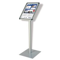 Franken Infodisplay BS0901 DIN A4 80cm Standfuß...